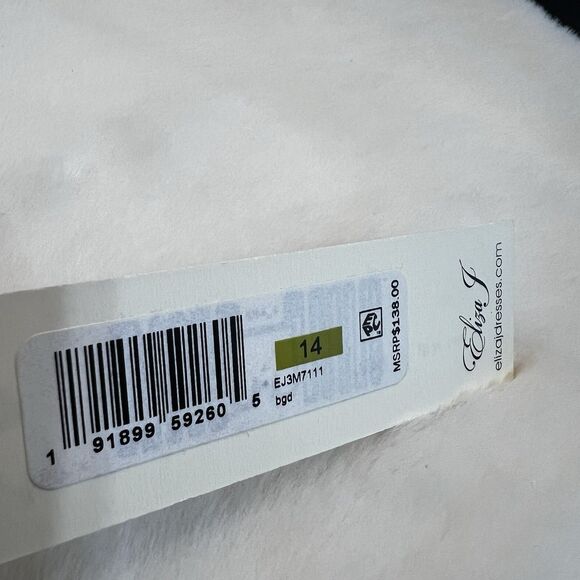 Eliza J Black & Gold Sequin Cocktail Dress NWT Women’s 14 EJ3M7111 - Picture 8 of 10